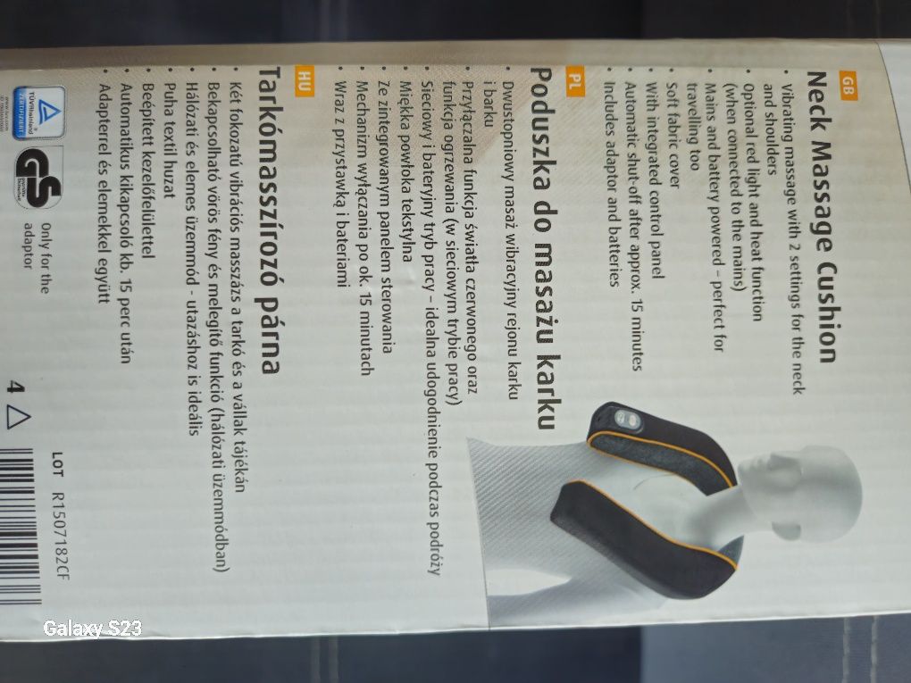 Masażer karku I szyji Medisana
