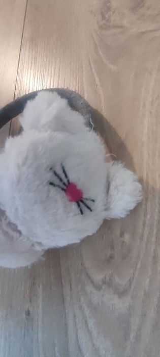 Nauszniki kotki dla dziewczynki 2-6 lat