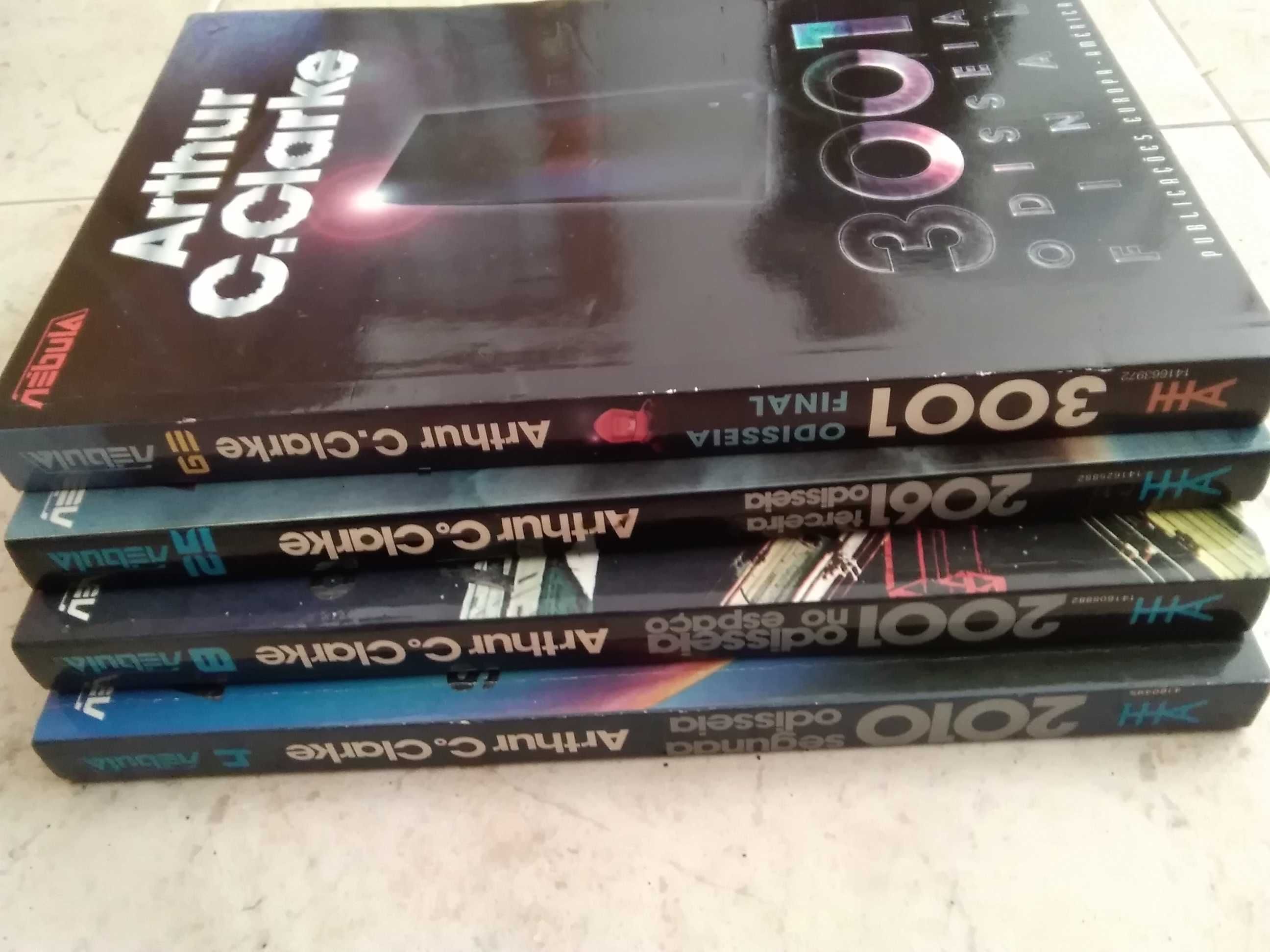 2001 Odisseia no Espaço - 4 Volumes ( Obra Completa)