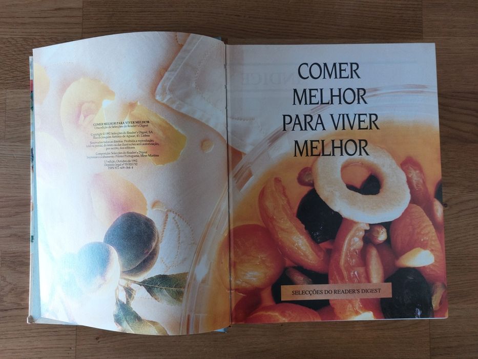 Livro Comer Melhor para Viver Melhor