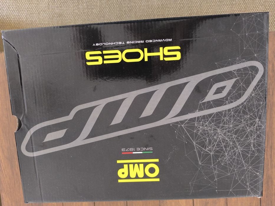 Botas Kart OMP 44 como novas!