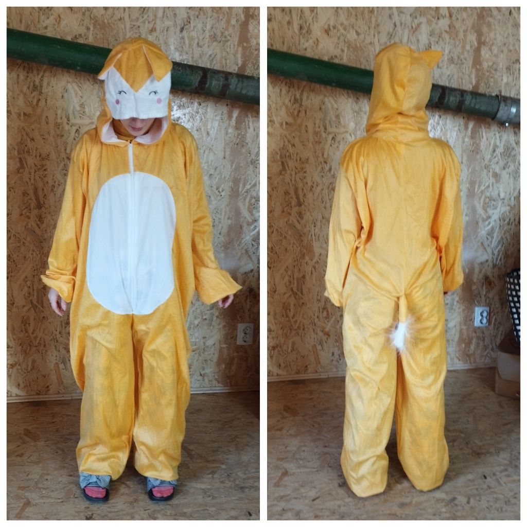 Карнавальный костюм кигуруми Лиса лисичка покемон
