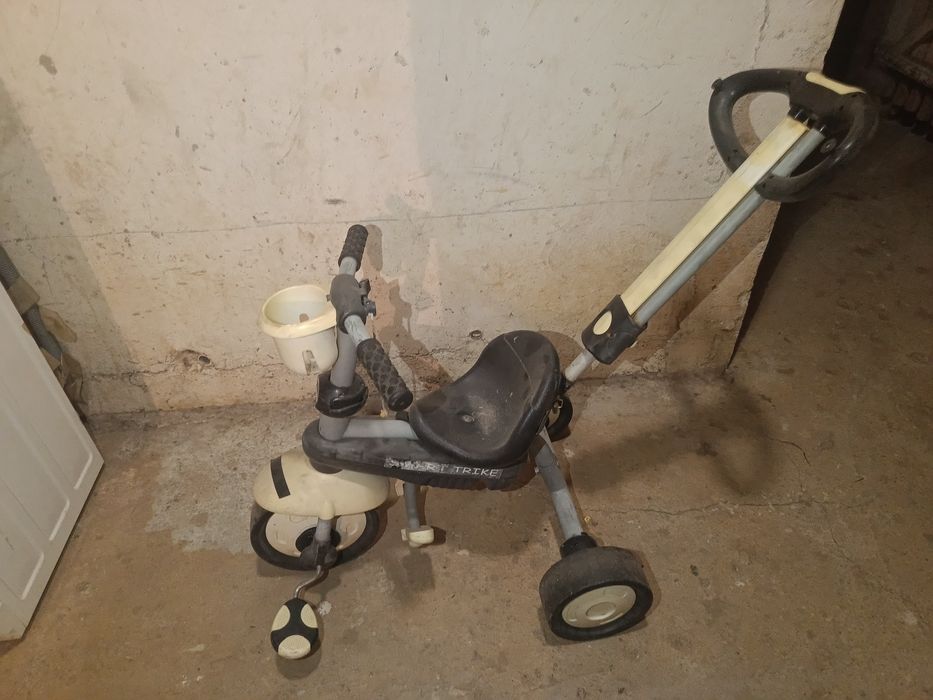 Rowerek 3 kołowy do czyszczenia.