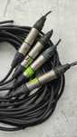 8 Fichas XLR Neutrik 5 Pinos