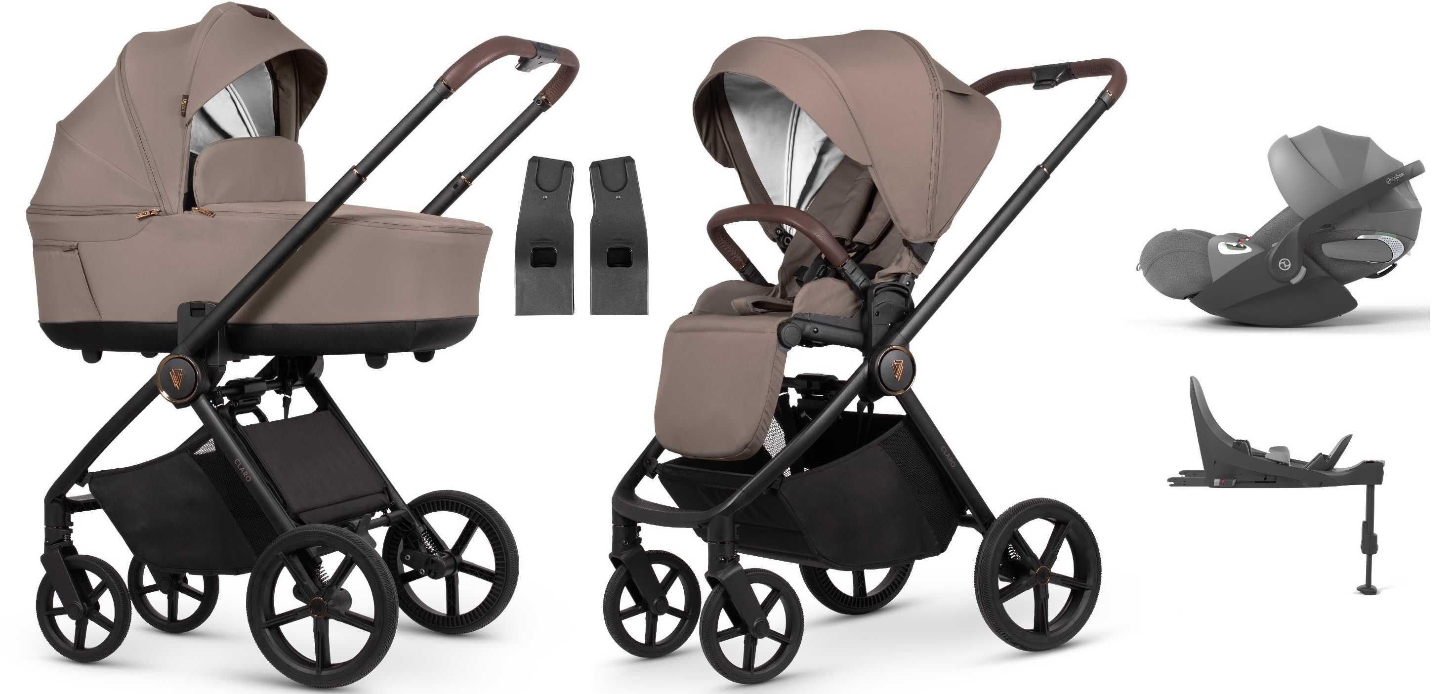 Zestaw Venicci Claro + Cybex Cloud T + Baza T