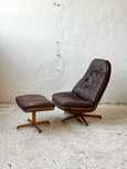 Bovenkamp fotel MS68 proj. Madsen & Schubell lata 60 vintage