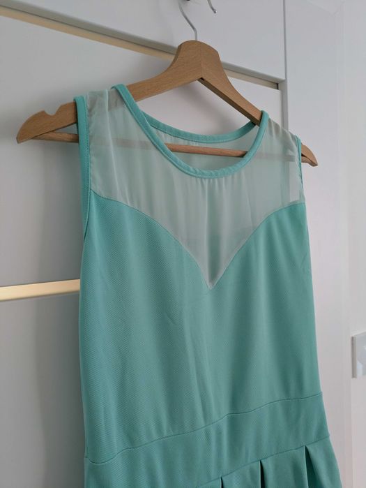 Miętowa sukienka, S