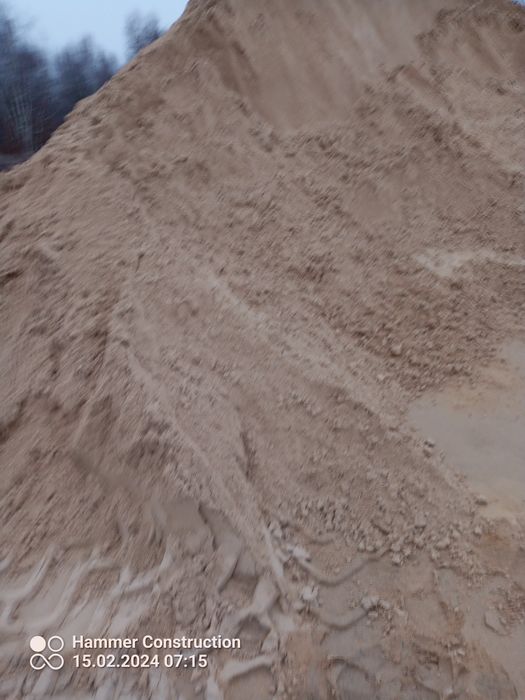 Żwir piasek beton towarowy transport wywrotką