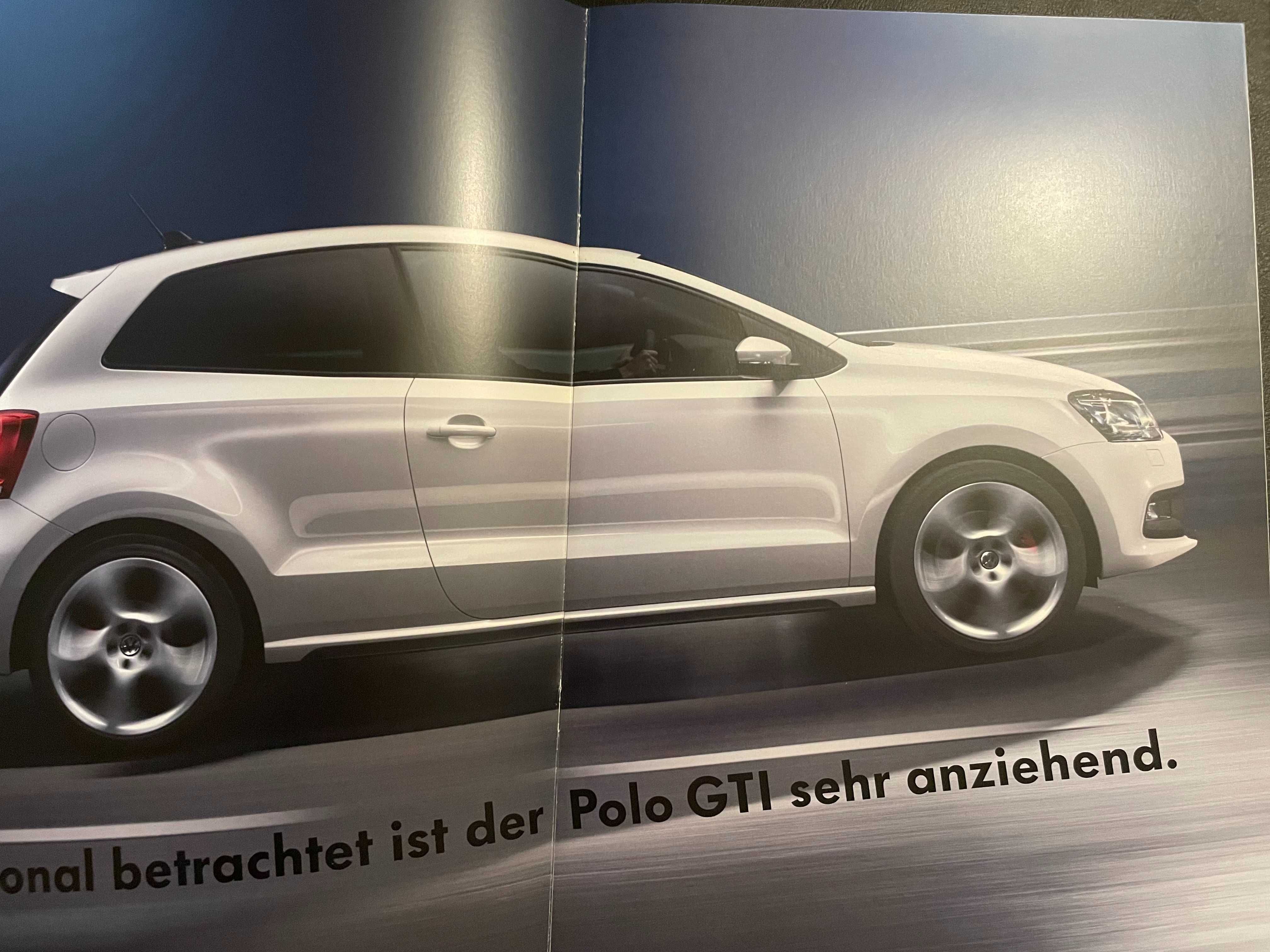 Katalog prospekt Volkswagen Polo GTI 2011 r. 12 stron