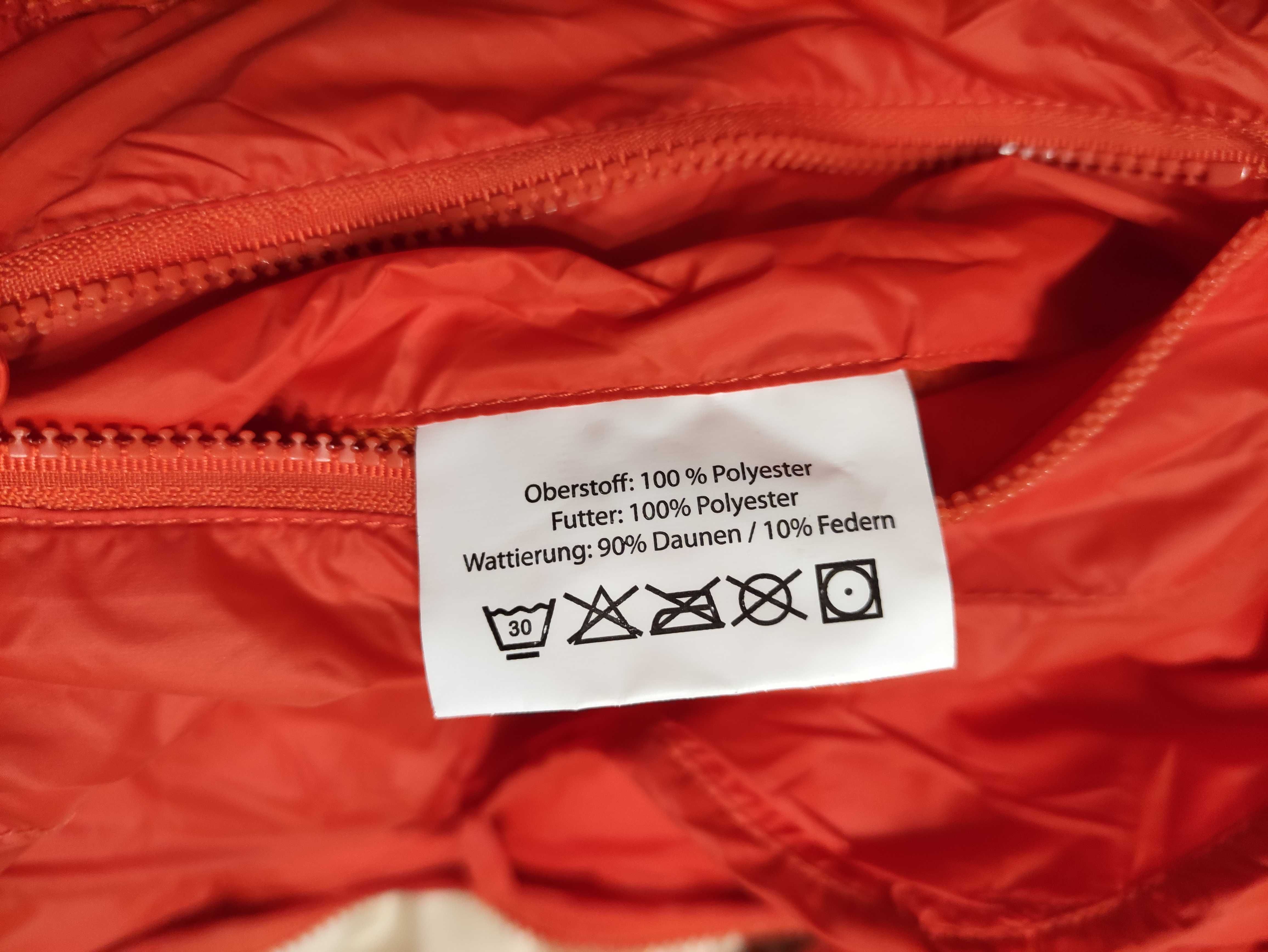 Męska kurtka puchowa firmy instalacyjnej Viessman r. L jak nowa
