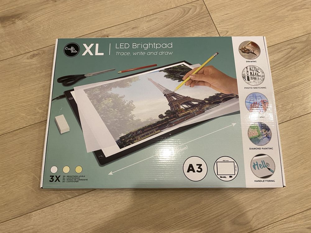 Biała tablica whiteboard led tablica LED A3