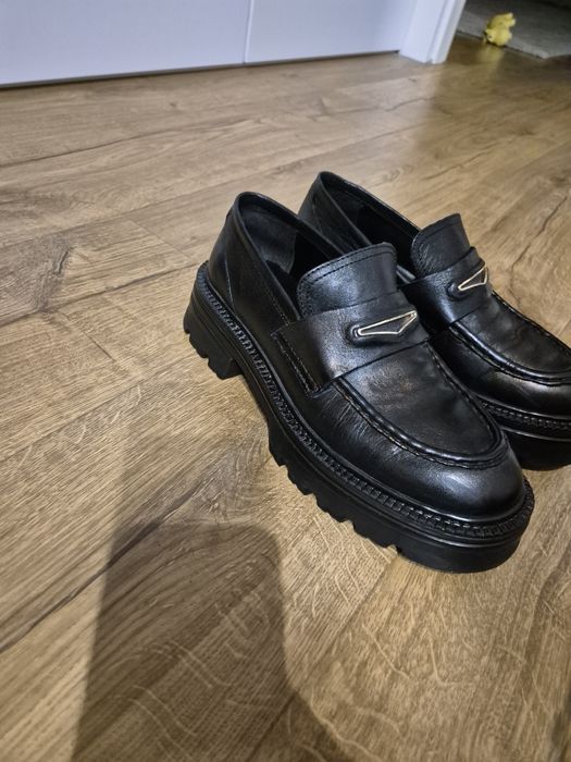 Molasyny ze skóry naturalnej