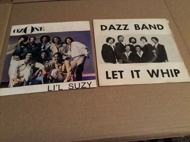 Motown 2 singles Ozone & Dazz Band Portugal 1981/82 Funk Soul Boogie