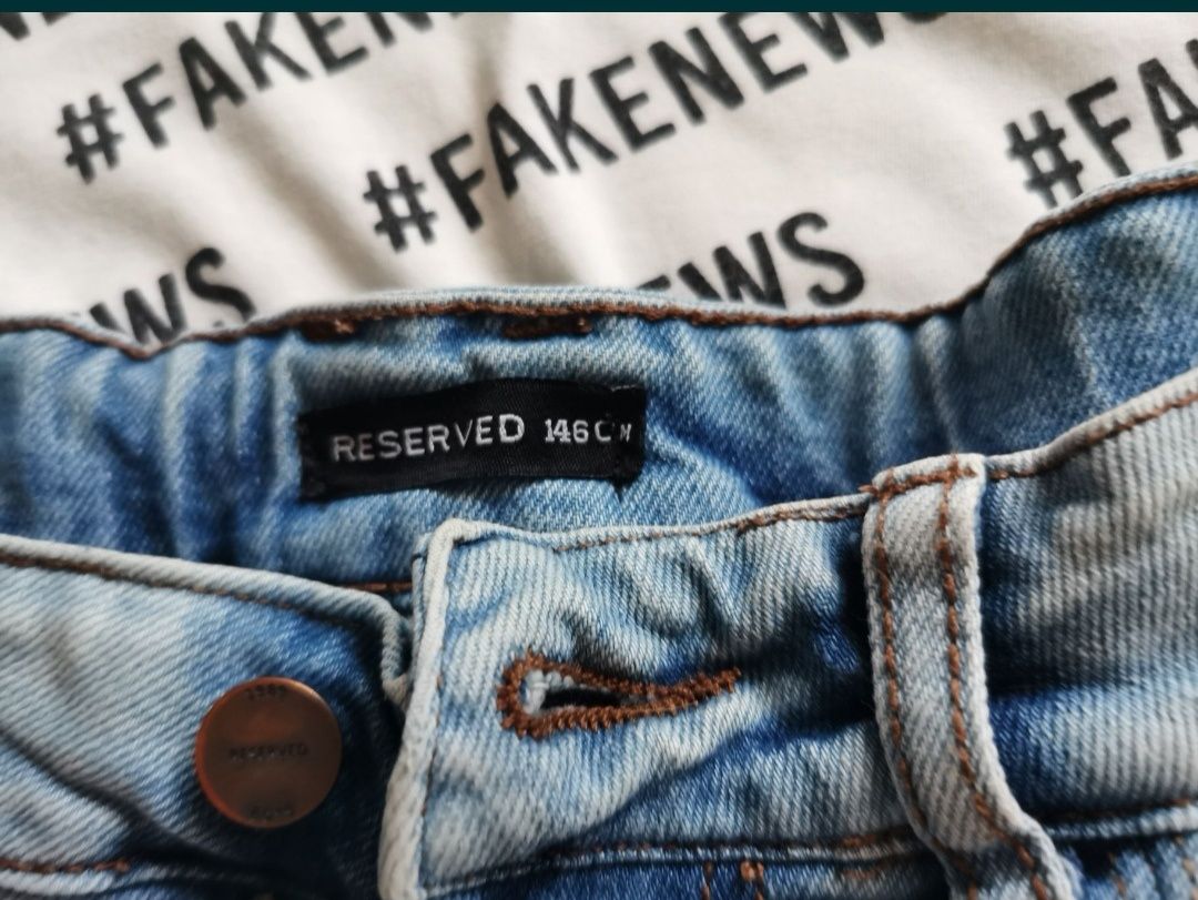 Spodenki jeans Reserved 146