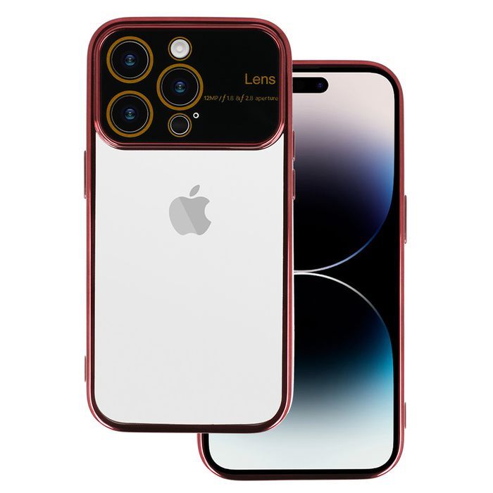 Electro Lens Case Do Iphone 11 Wiśniowy