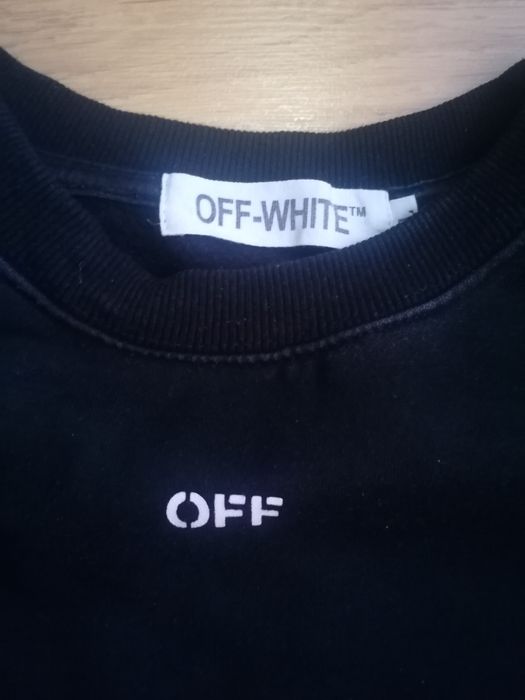 OFF WHITE ORIGINAL sweat camisola ótimo estado