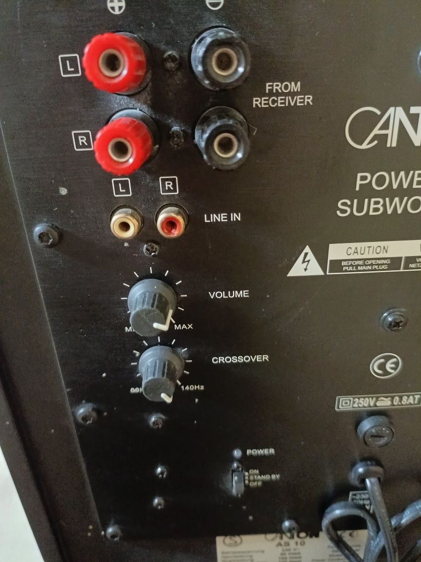Subwoofer aktywny CANTON 110 WAT