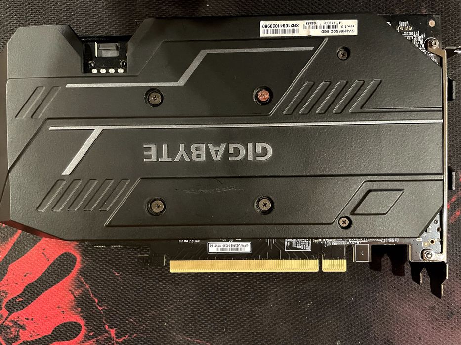 Gigabyte GeForce GTX 1660 Super 6GB OC + Новые вентиляторы