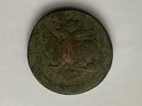 Монета мідна 5 копійок 1765 року