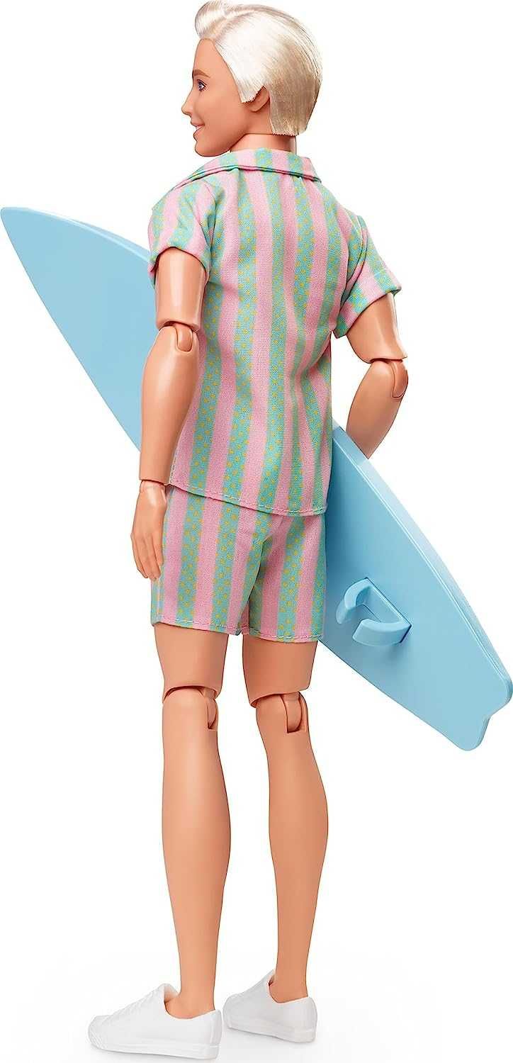 Кукла Кен Барби с доской для серфинга Barbie The Movie Ken Doll HPJ97