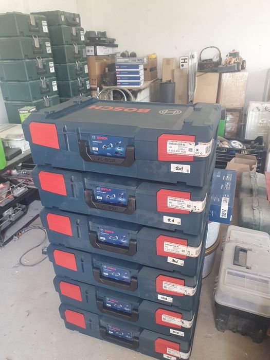 Bosch zestaw Combo szlifierka + wiertarko-wkretarka walizka XL