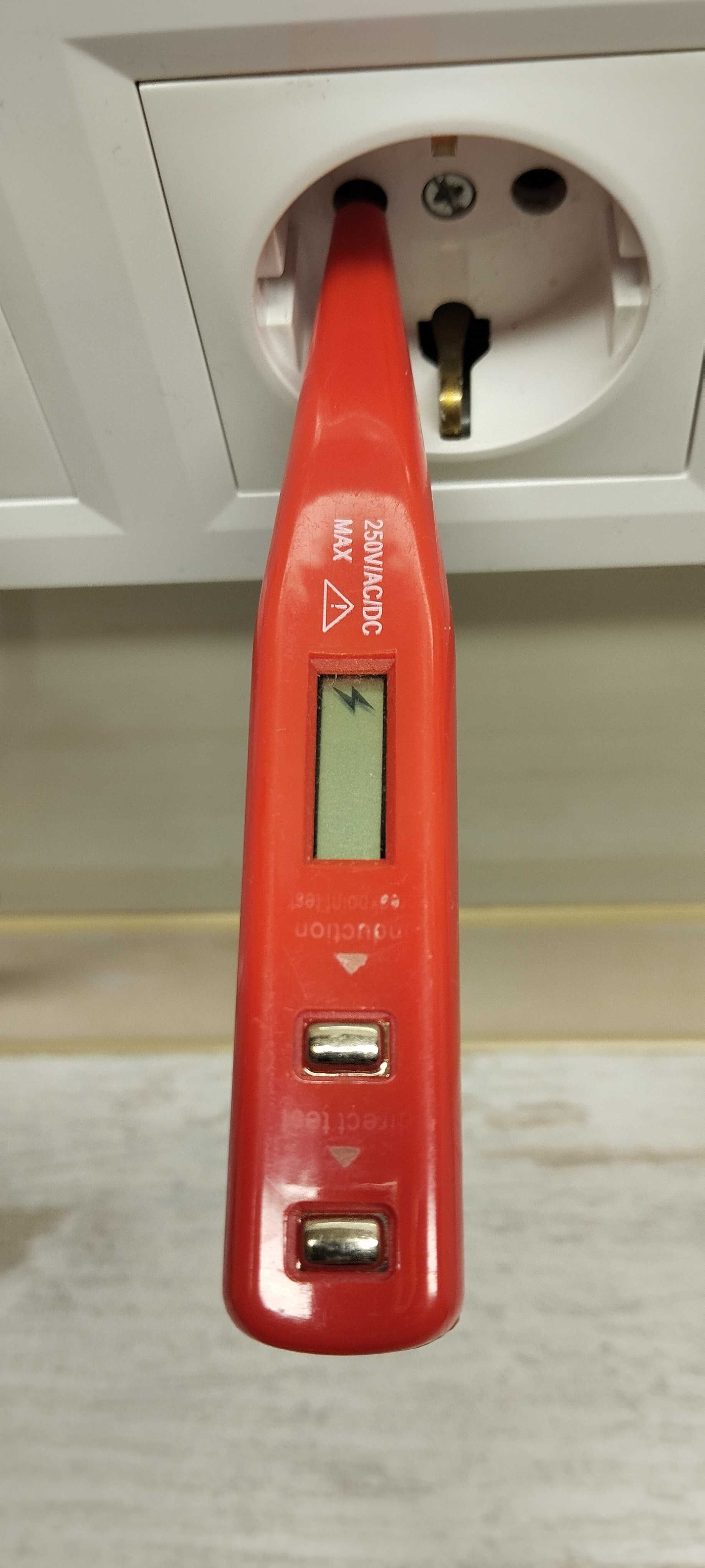 Індикатор контрольний напруги цифровий 12-250V LCD