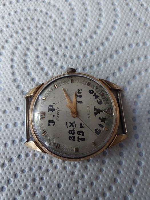 Stary zegarek męski raketa