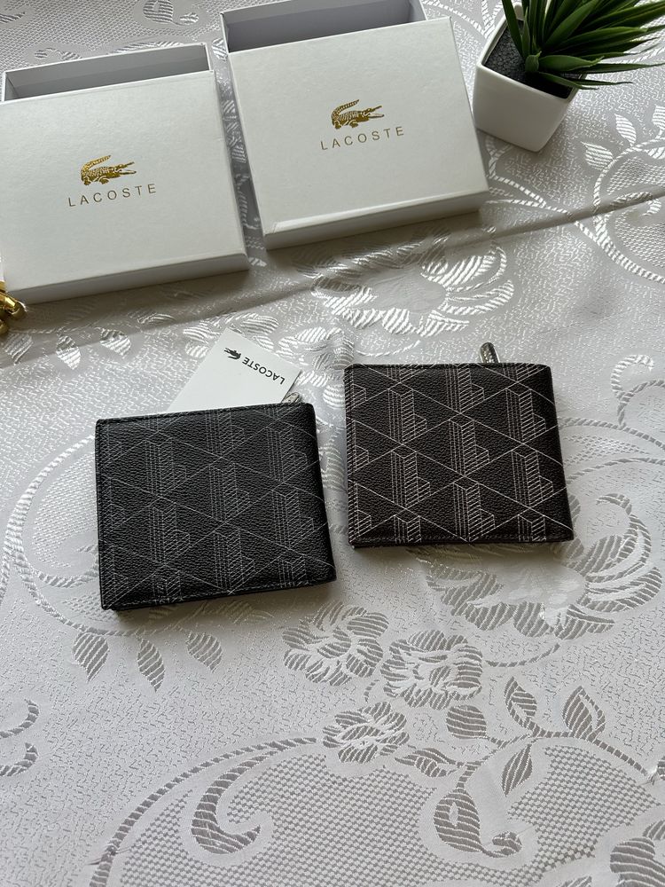 Гаманець Lacoste Monogram | кошельок | монограм | лакоста лакосте
