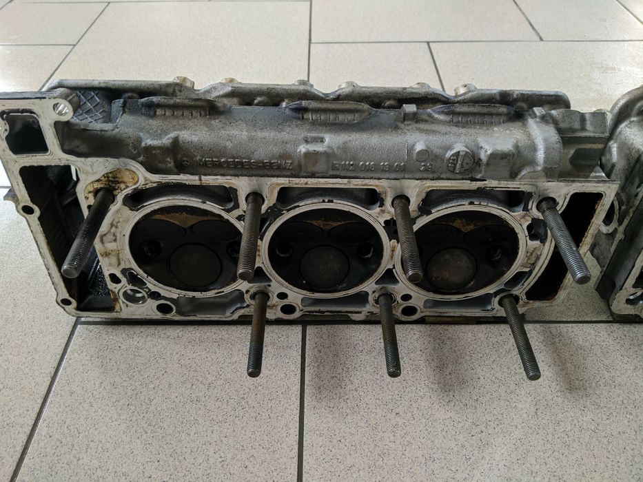 Mercedes W211 головка блока цилиндров гбц левая правая мотор 3.2 M112