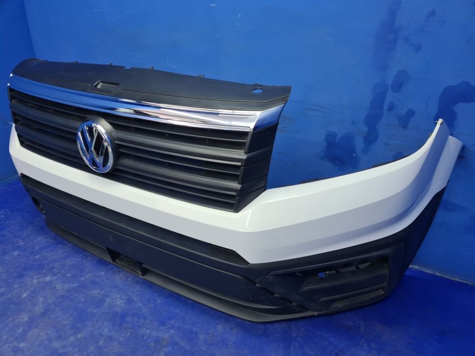 ZDERZAK przedni kompletny grill chrom VW CRAFTER 7C0 17- oryginał OEM
