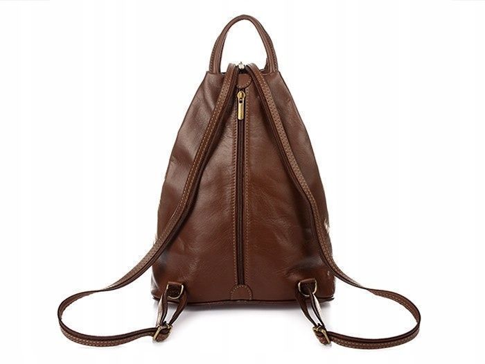 Plecak skórzany damski kultowy włoski na ramię torebka skóra Beltimore