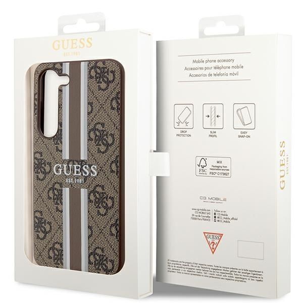 Etui Ochronne Guess 4G Printed Stripe dla Samsung Galaxy S23+ S916