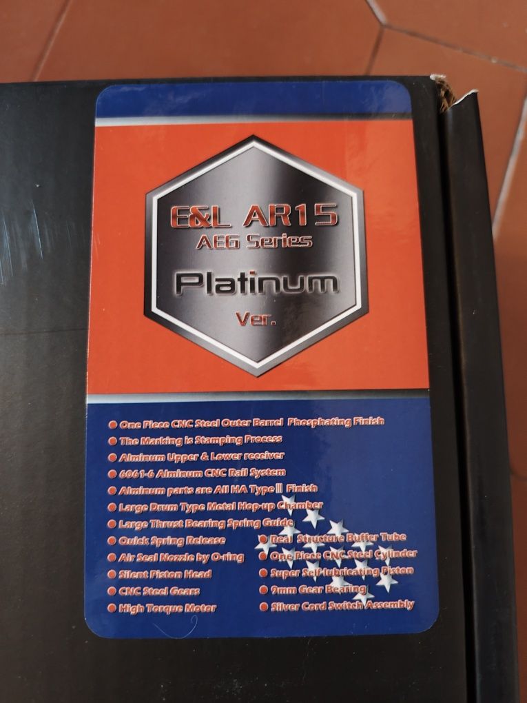 Airsoft - M4 E&L MUR Custom Platinum