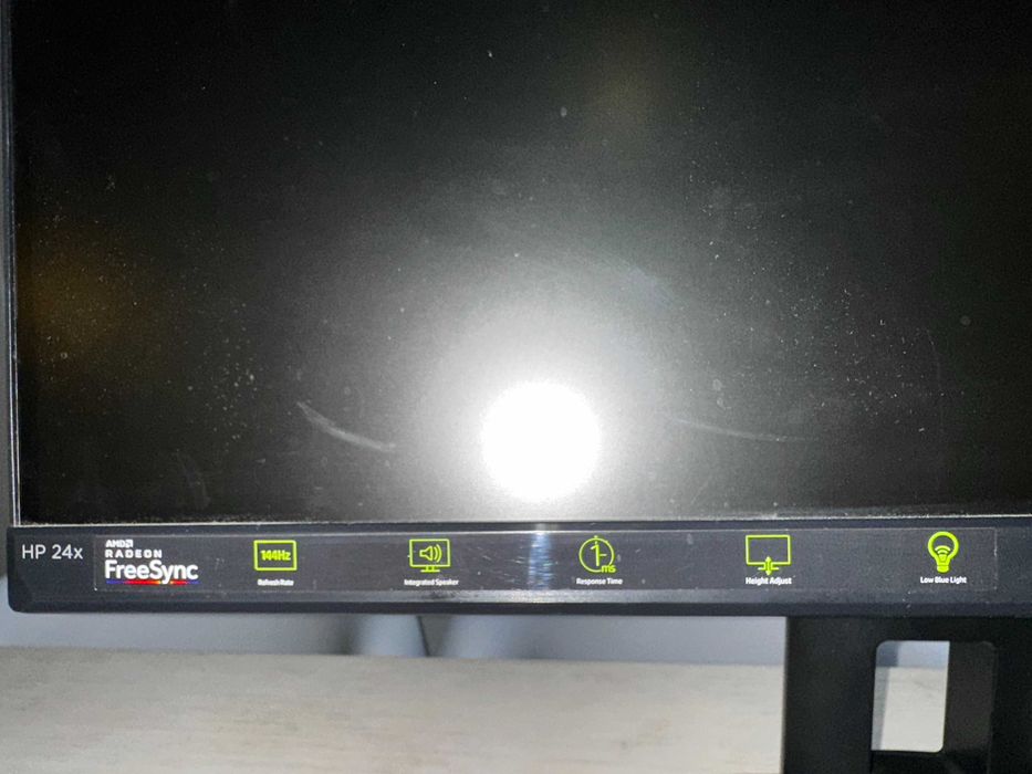 Monitor Gaming - HP 24X (23.8” 144Hz 1ms)