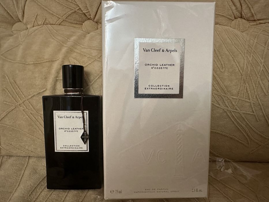 Van Cleef & Arpels orchid leather