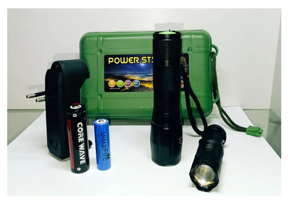 Ліхтар акумуляторний Policia 1 +1