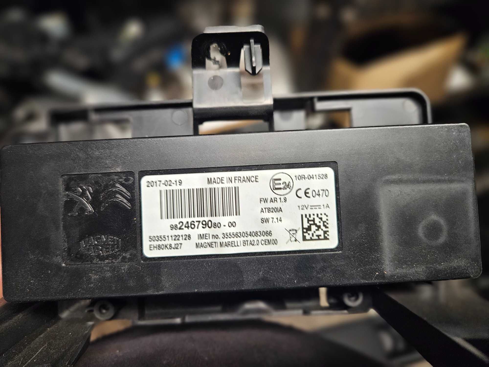 Citroen Peugeot Moduł sterownik Bluetooth