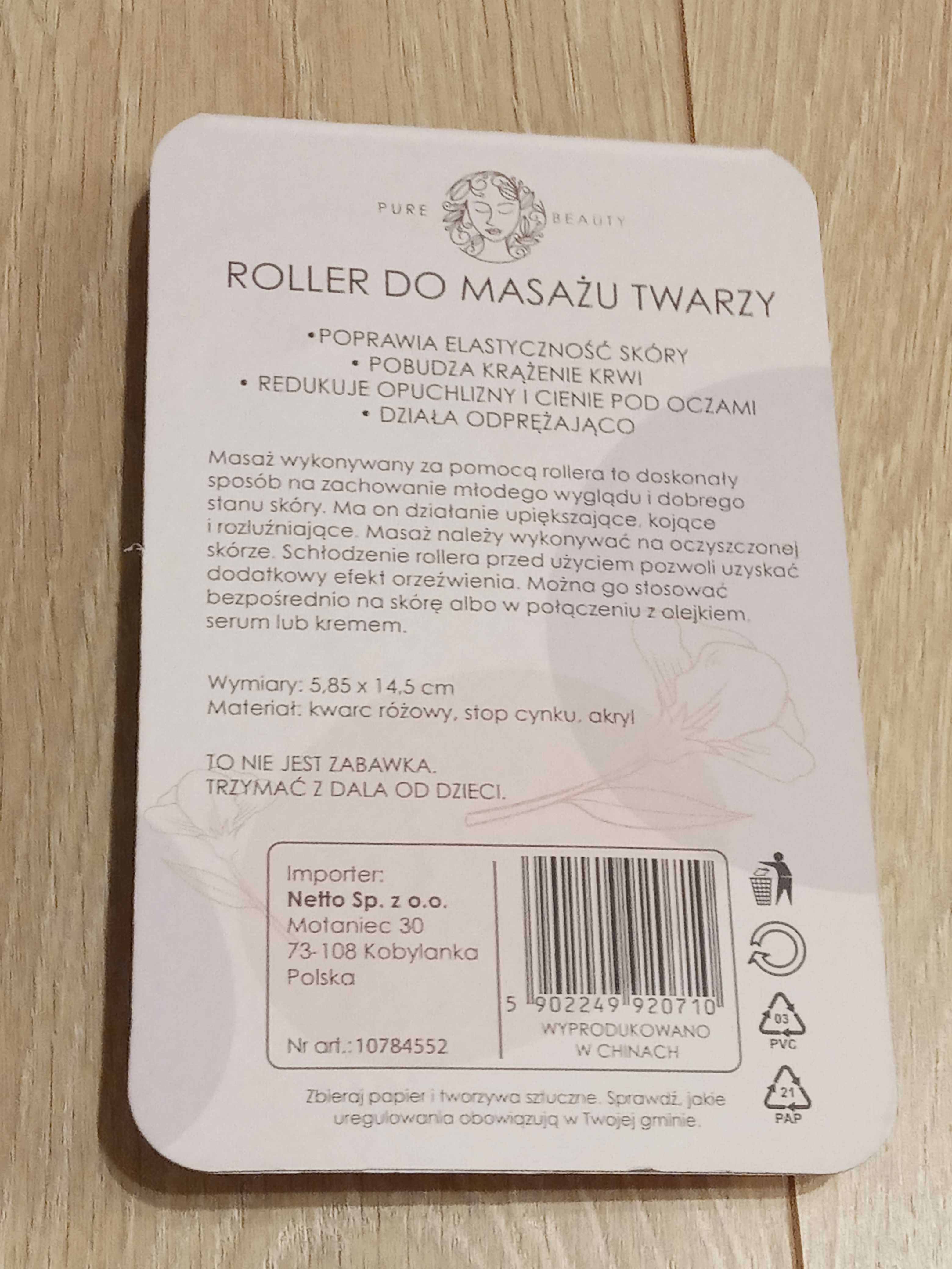 Roller do masażu twarzy