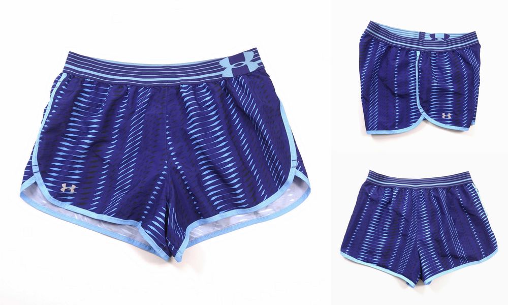 UNDER ARMOUR PRINTED HEATGEAR Damskie Spodenki Biegowe Jogging * M/ S