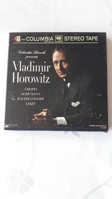 Vladimir Horowitz magnetofonowa taśma szpulowa