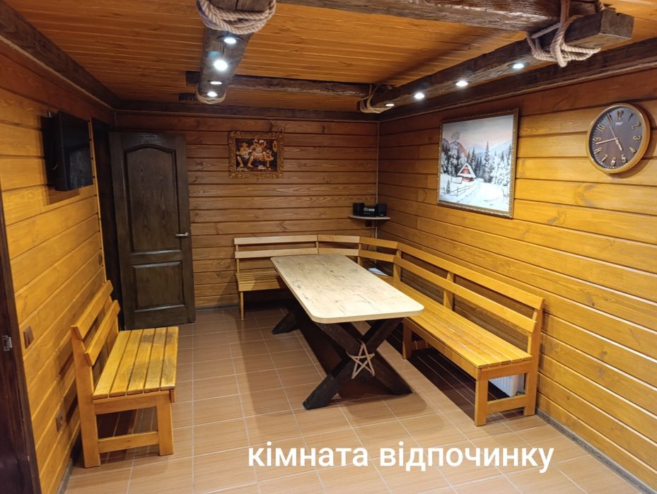 Баня на дровах "Гутовська"(зал №2). Банька, лазня на Троєщині