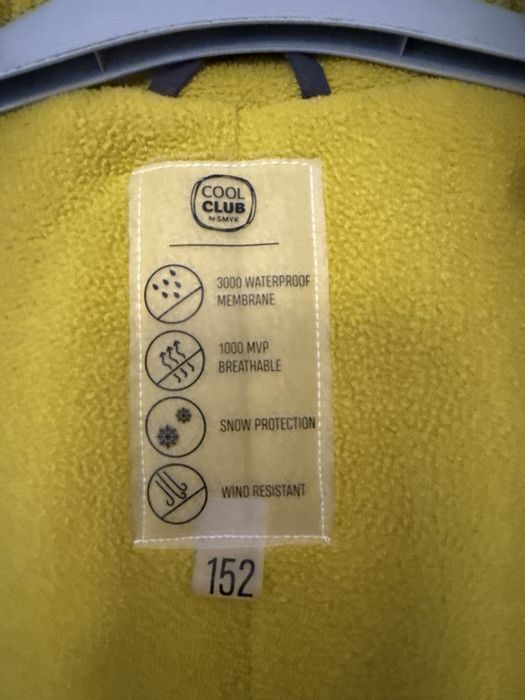 Cool Club, Kurtka narciarska chłopięca z kapturem,Explorer rozm 152