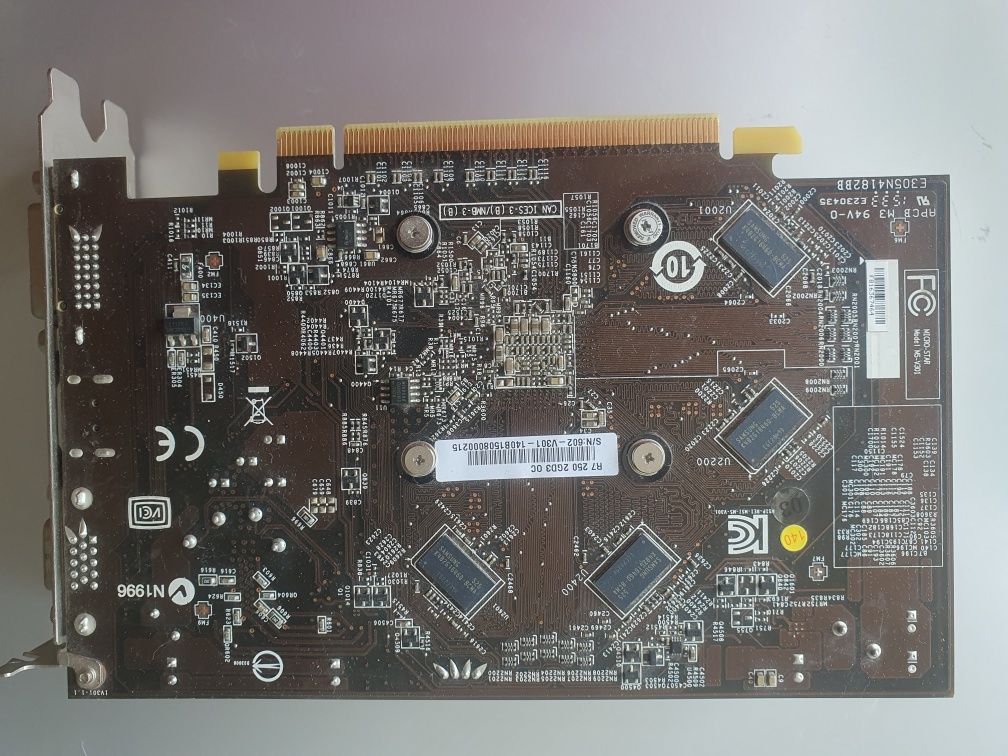 Відеокарта MSI Radeon R7 250 2Gb Gddr3 128bit