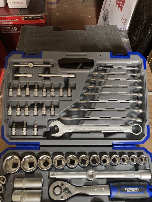 Набір інструментів професiйний 82 од. Haisser black 70253