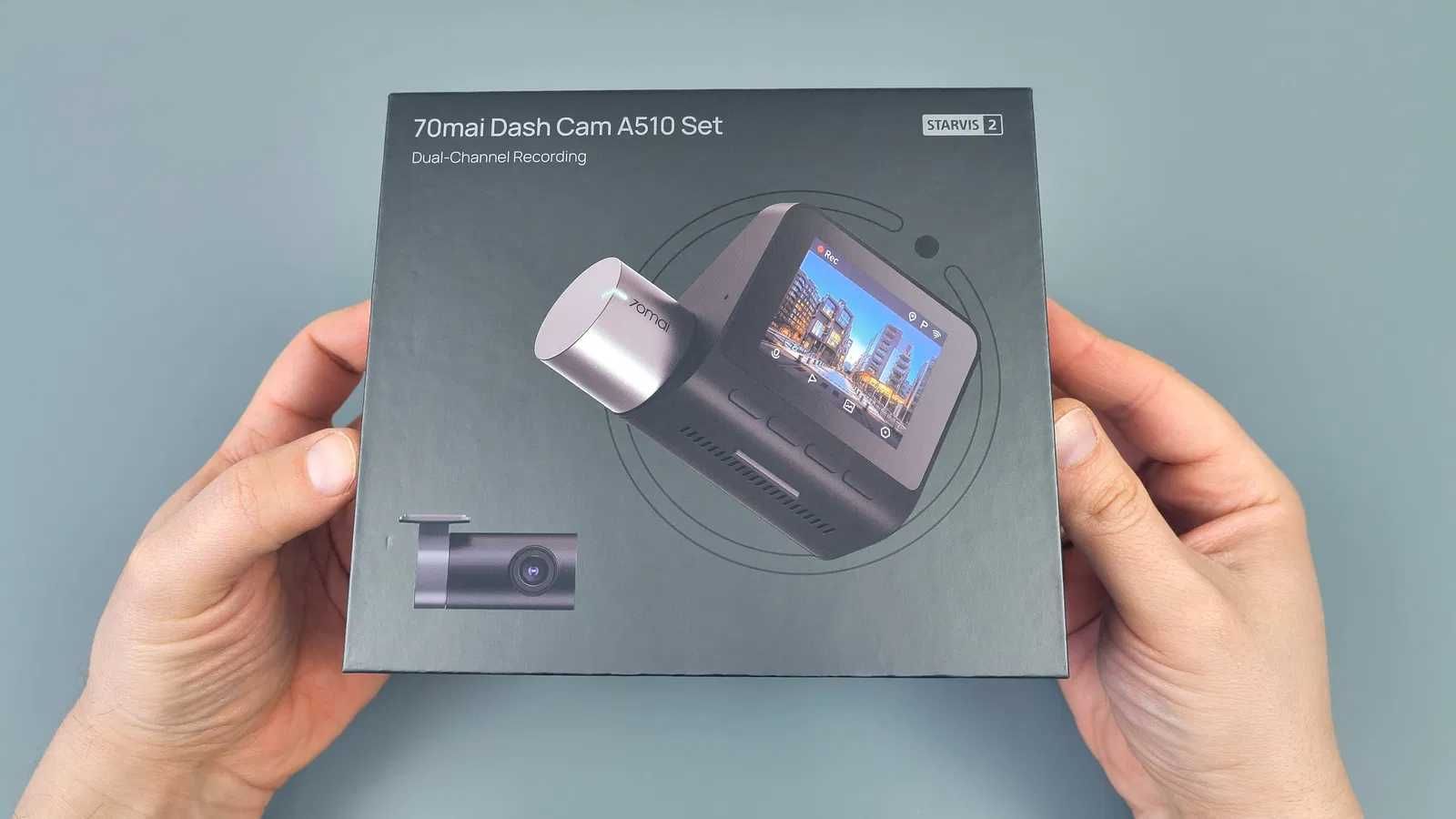 Відеореєстратор 70mai A510 Dash Cam 1080P HDR 2024 Новий