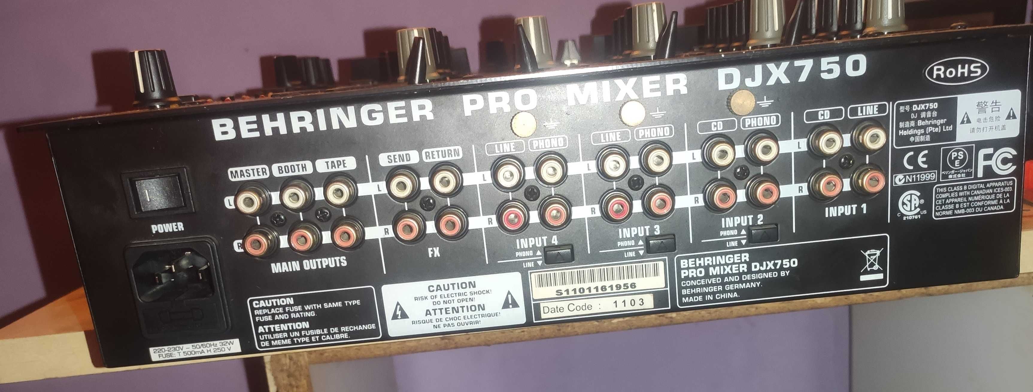 Denon DN-S 1200 odtwarzacz CD       Mixer Behringer DJX750