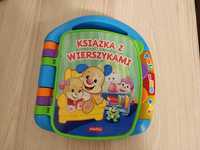 książka z wierszykami Fisher Price