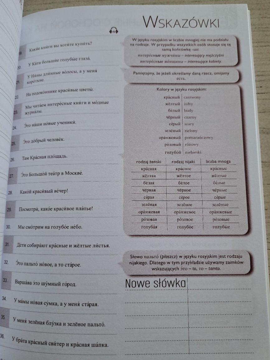 Rosyjski w tłumaczeniach. Gramatyka 1