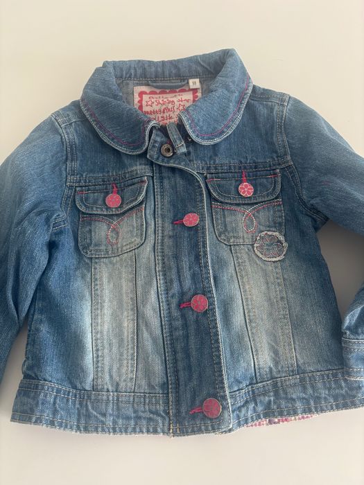 Zestaw dla dziewczynki wiosna lato 74 do 98 cm