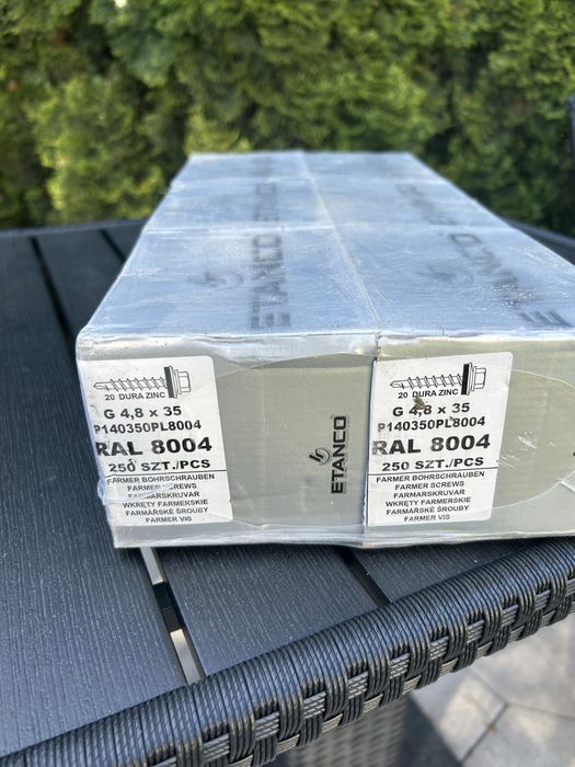 Wkrety farmery kolor bąz 8004 6 paczek